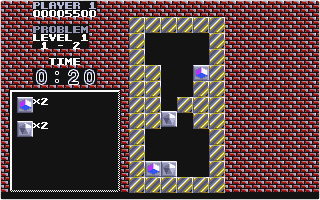 Puzznic atari screenshot