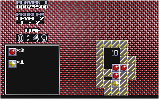Puzznic atari screenshot