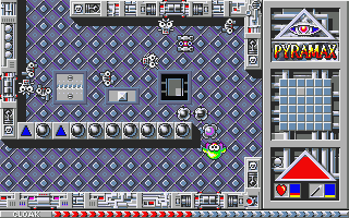 Pyramax atari screenshot