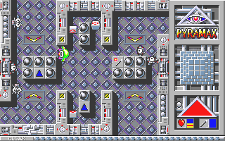 Pyramax atari screenshot
