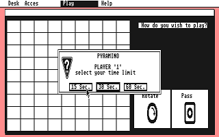 Pyramino atari screenshot