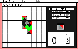 Pyramino atari screenshot