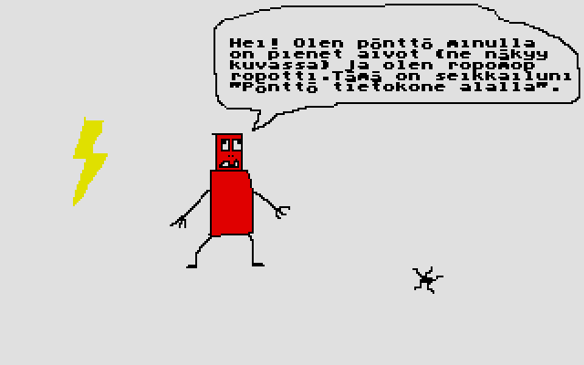 Pönttö Demo atari screenshot