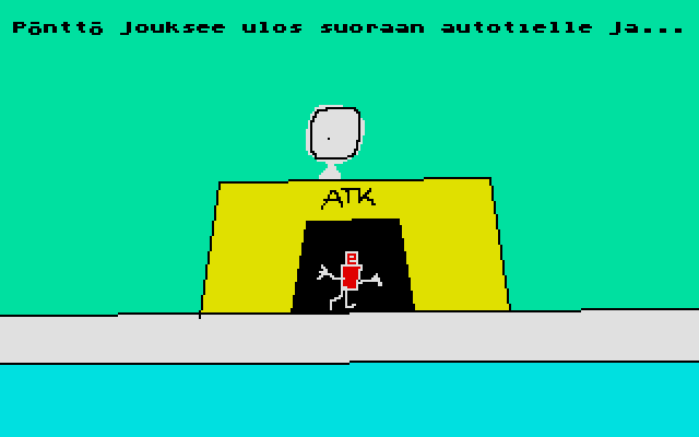 Pönttö Demo atari screenshot