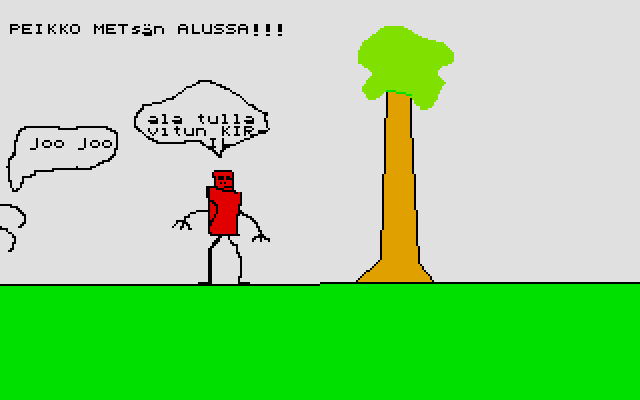 Pönttö Demo II atari screenshot