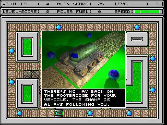 Q-Blue [Falcon030] atari screenshot