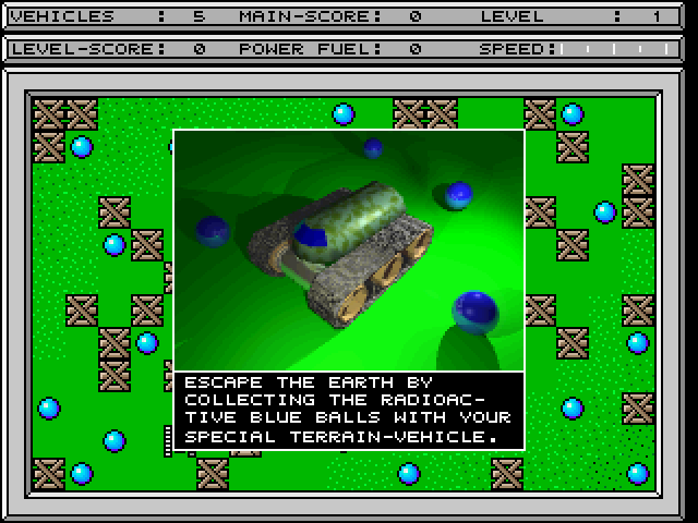 Q-Blue [Falcon030] atari screenshot