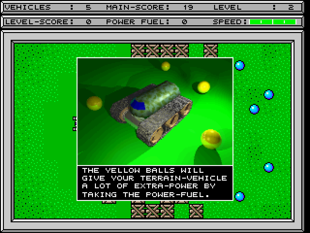Q-Blue [Falcon030] atari screenshot