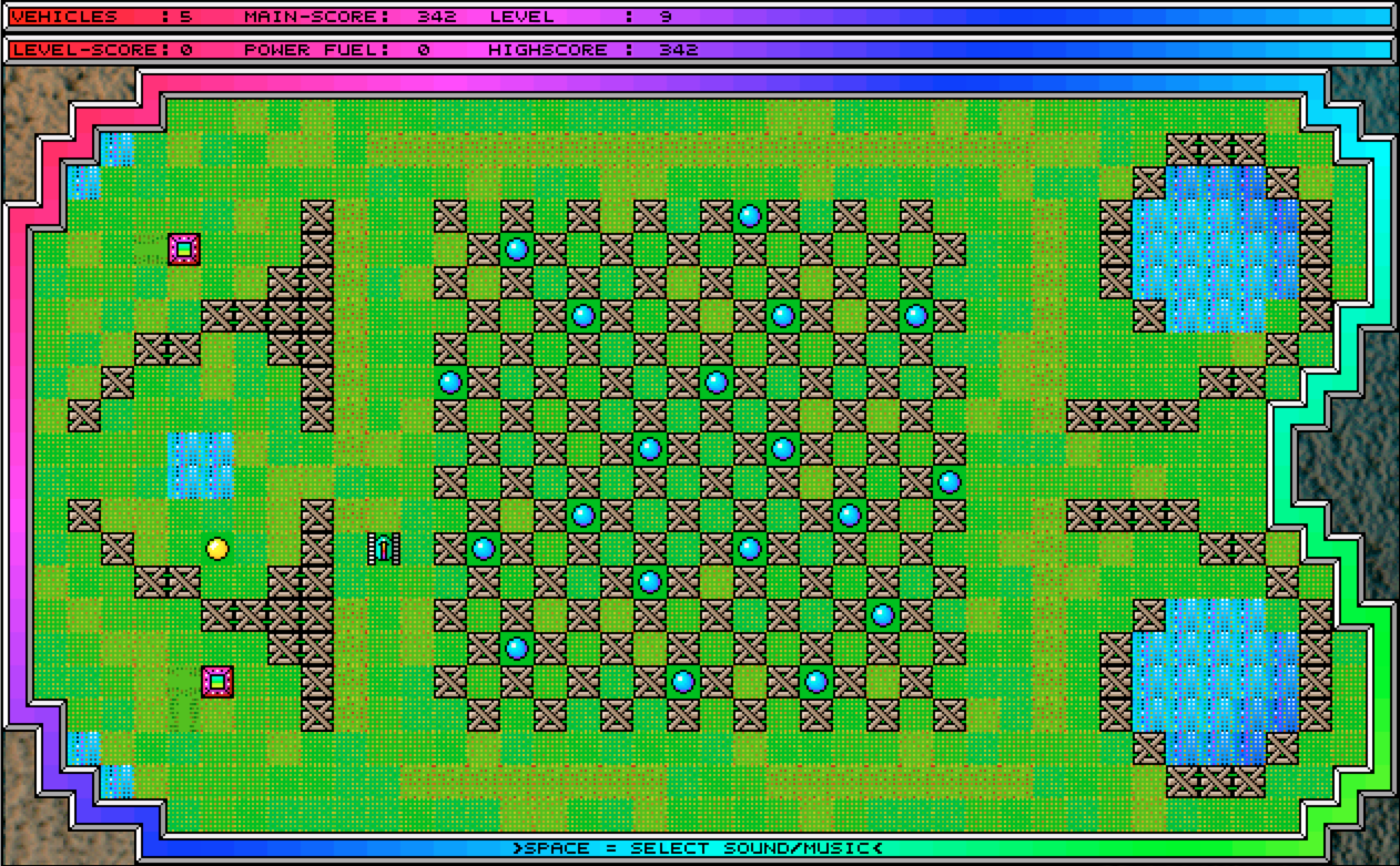 Q-Blue [Falcon030] atari screenshot