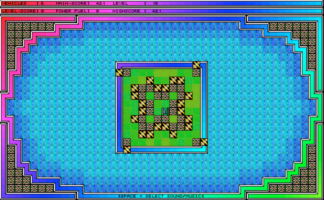 Q-Blue [Falcon030] atari screenshot