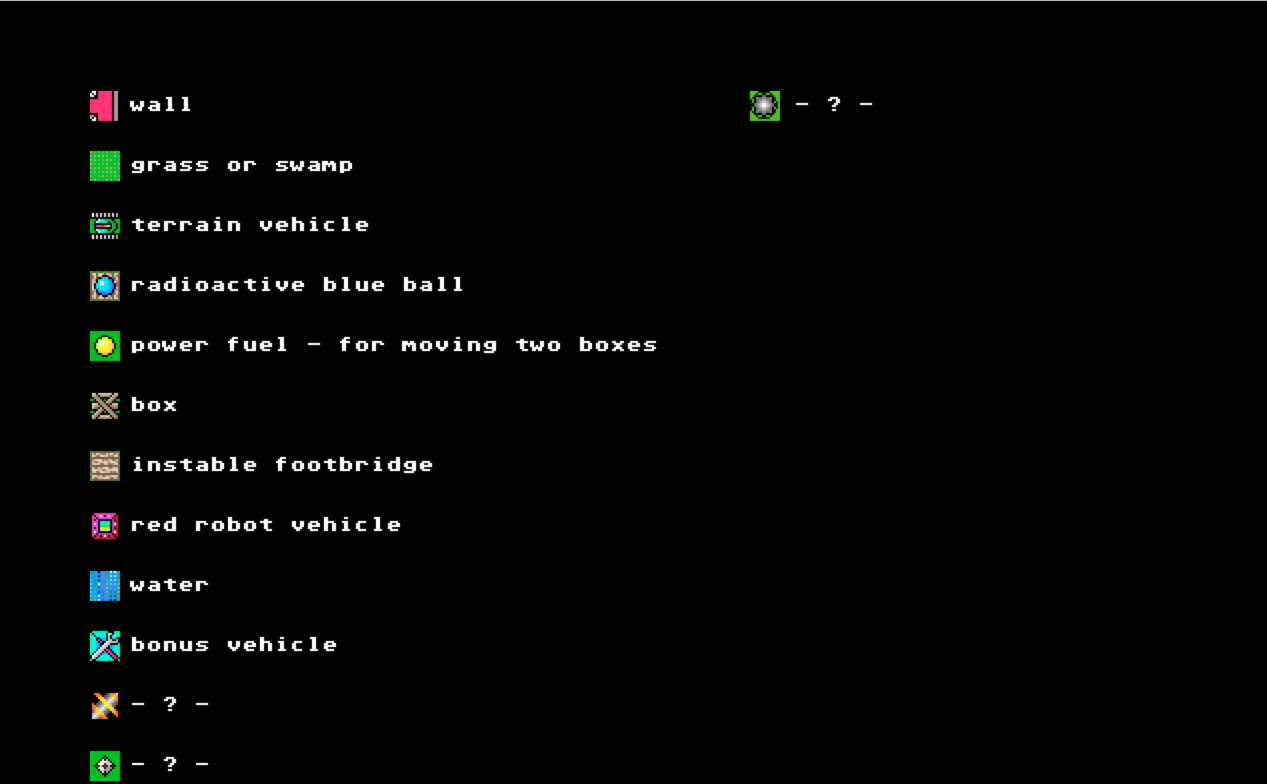Q-Blue [Falcon030] atari screenshot