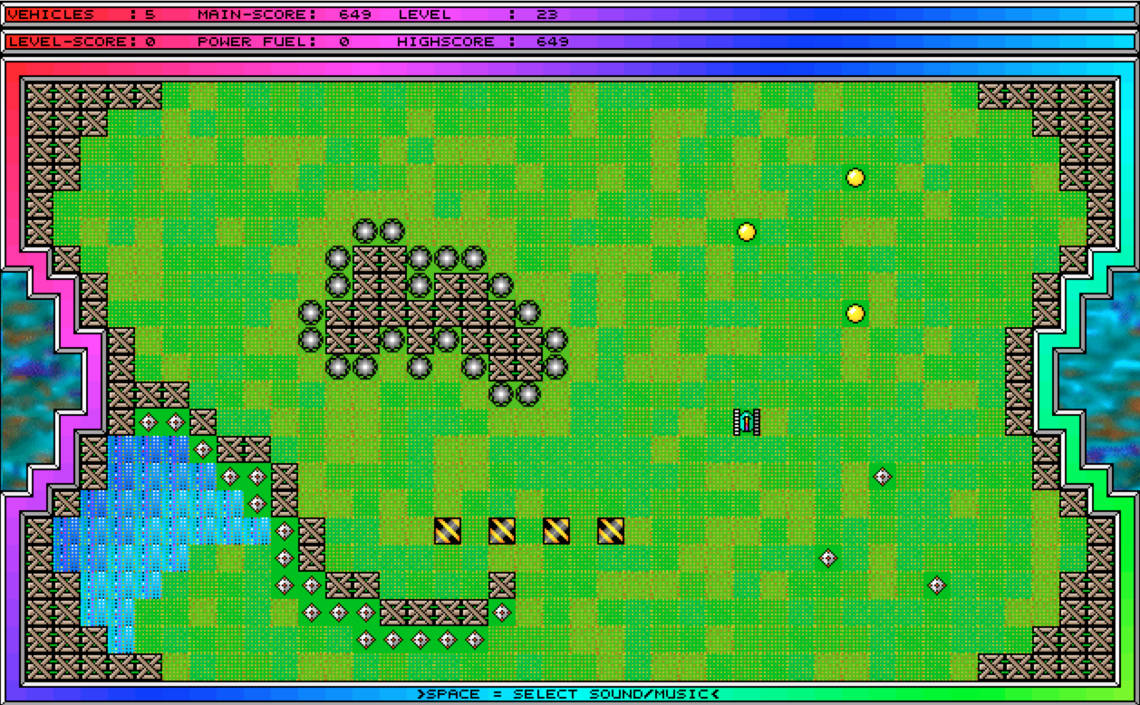 Q-Blue [Falcon030] atari screenshot