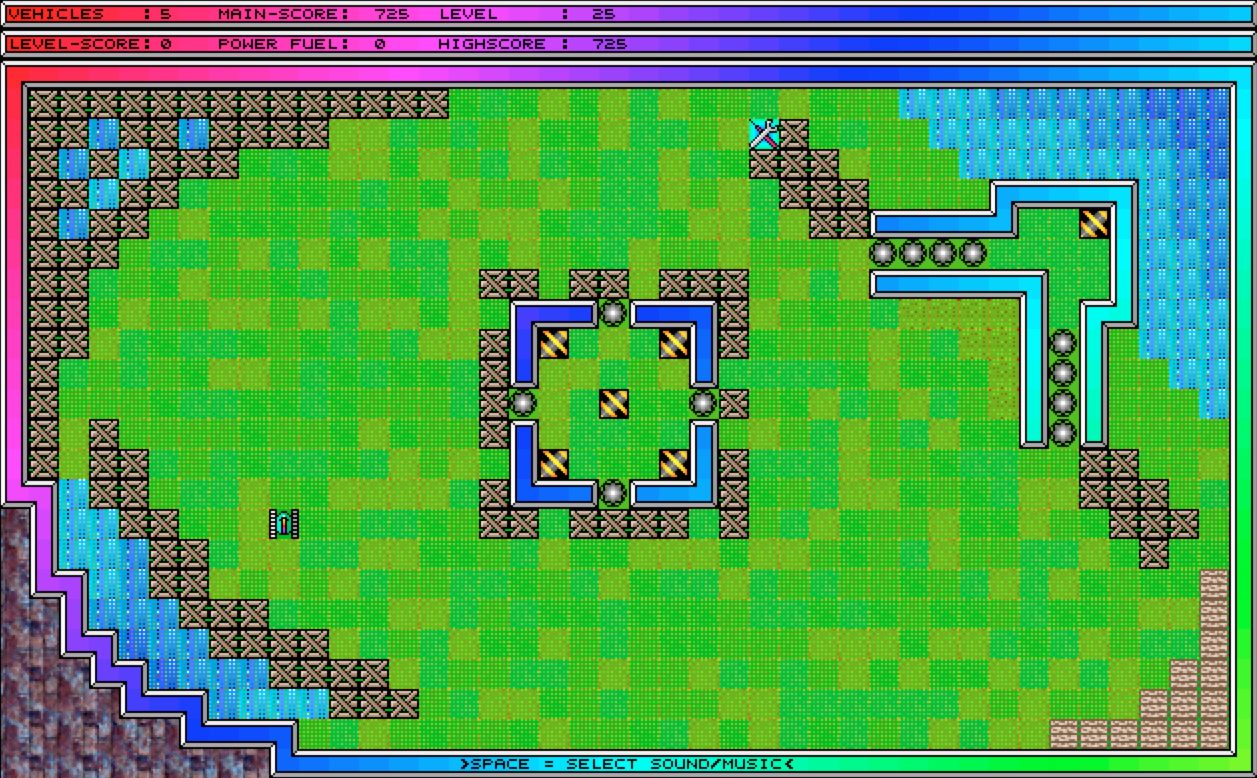 Q-Blue [Falcon030] atari screenshot