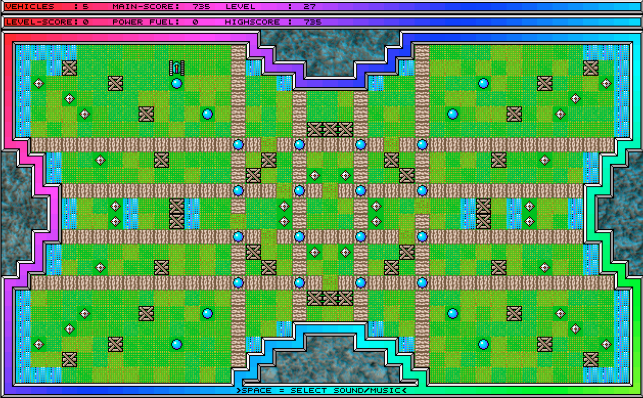 Q-Blue [Falcon030] atari screenshot