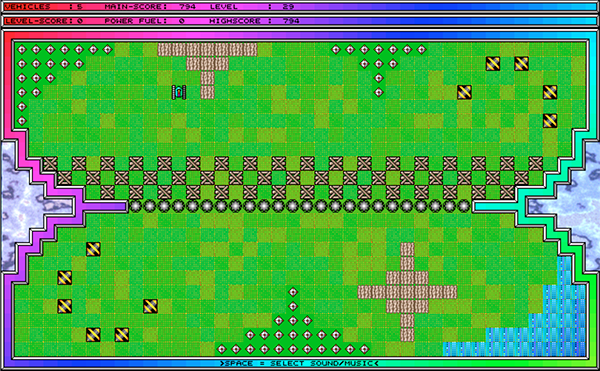 Q-Blue [Falcon030] atari screenshot
