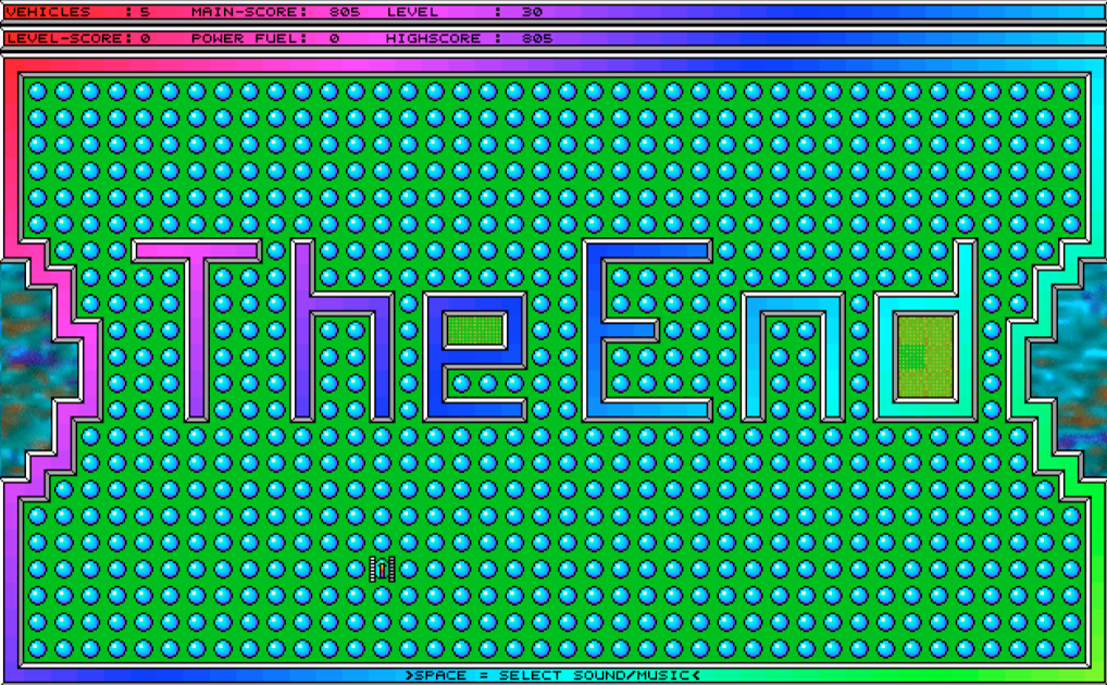 Q-Blue [Falcon030] atari screenshot