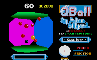 Q-Ball atari screenshot