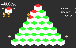 Q*Bert atari screenshot