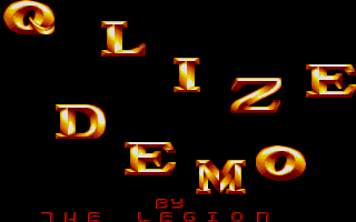 Q Lize Demo atari screenshot