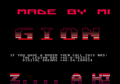 Q Lize Demo atari screenshot