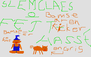 Q Lize Demo atari screenshot