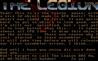 Q Lize Demo atari screenshot