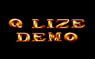 Q Lize Demo atari screenshot