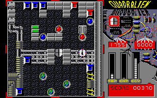 Quadralien atari screenshot