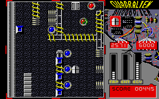 Quadralien atari screenshot