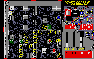 Quadralien atari screenshot