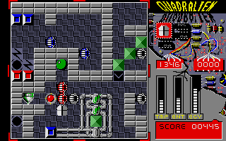 Quadralien atari screenshot