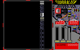 Quadralien atari screenshot