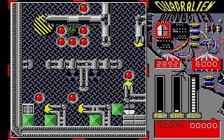 Quadralien atari screenshot