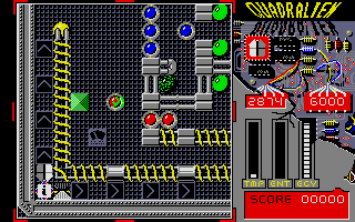 Quadralien atari screenshot