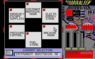 Quadralien atari screenshot