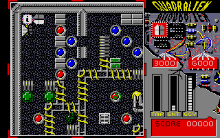 Quadralien atari screenshot