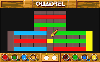 Quadrel atari screenshot