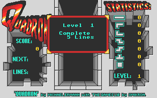 Quadron atari screenshot