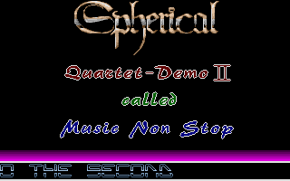 Quartet-Demo II atari screenshot