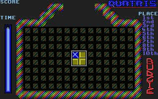 Quatris atari screenshot