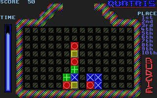 Quatris atari screenshot