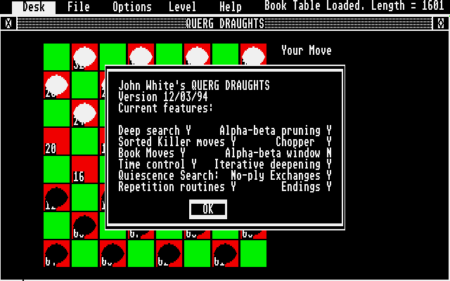 Querg Draughts — screenshot 1
