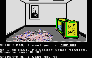 Questprobe II - Spider-man atari screenshot