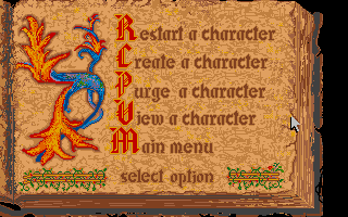 Questron II atari screenshot