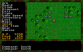 Questron II atari screenshot