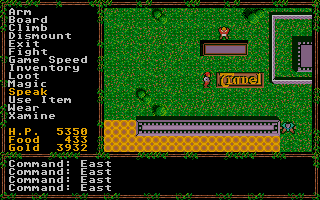 Questron II atari screenshot