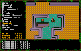 Questron II atari screenshot
