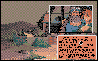 Quête de l'Oiseau du Temps (La) atari screenshot