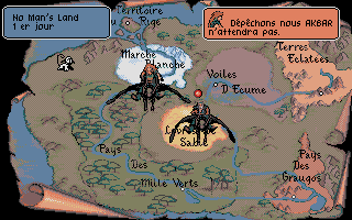 Quête de l'Oiseau du Temps (La) atari screenshot