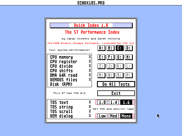 Quick Index — screenshot 1